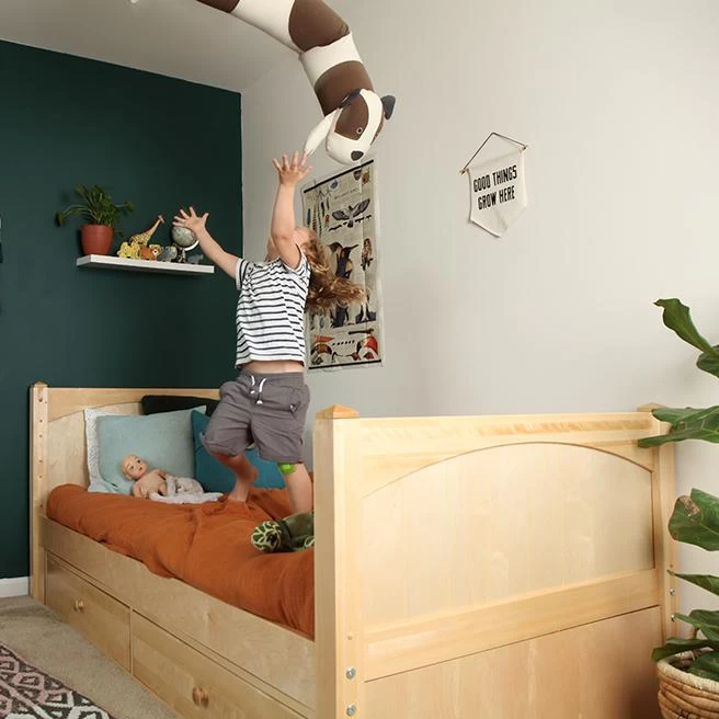 Maxtrix Twin XL Basic Bed - Medium - Image 3