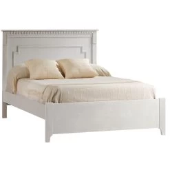Natart Ithaca Double Bed With Low-Profile Footboard & Rails