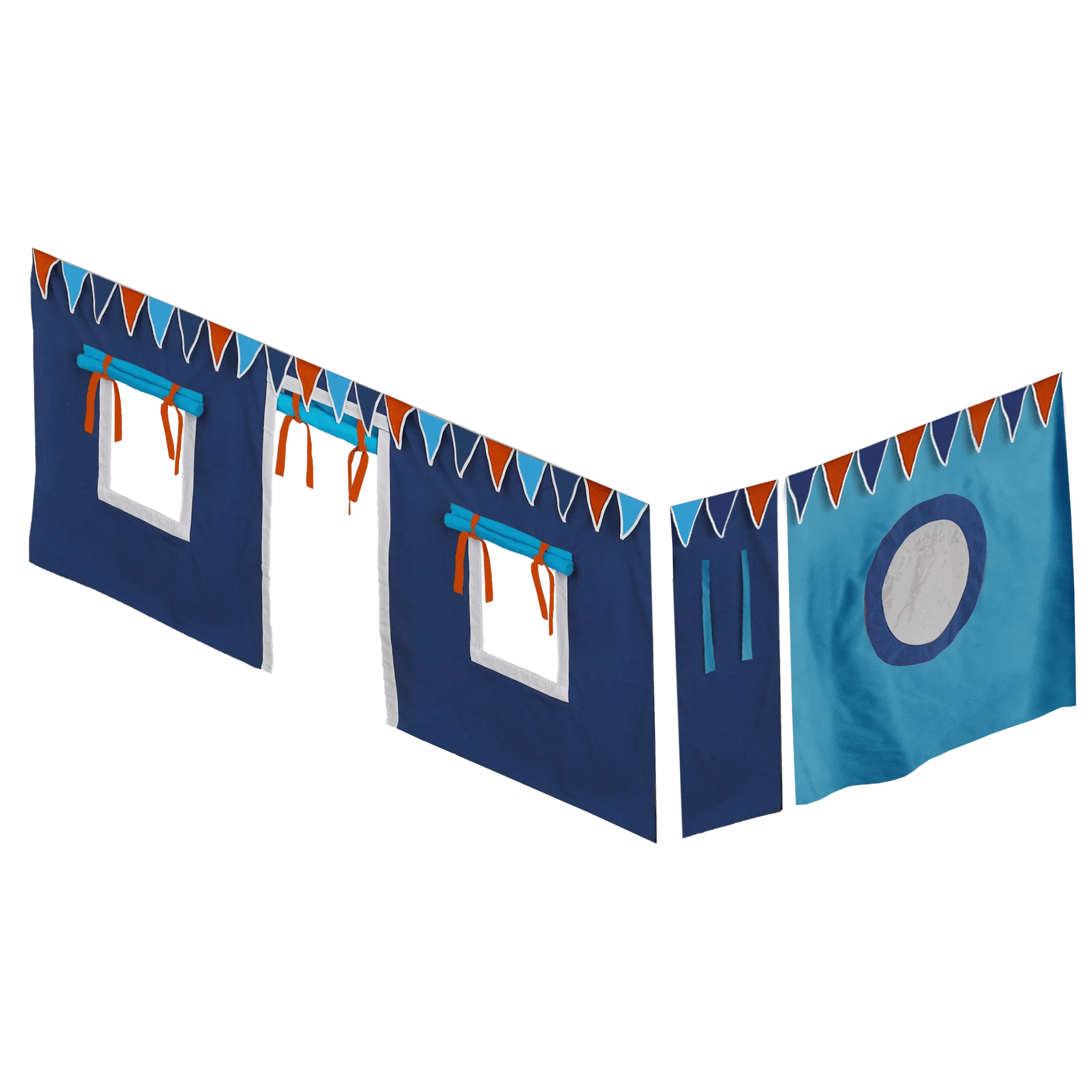 Maxtrix Full Low Loft / Bunk Underbed Curtain - Image 2