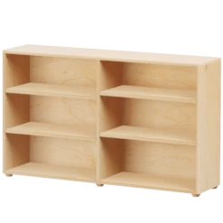 Maxtrix Low 6 Shelf Bookcase