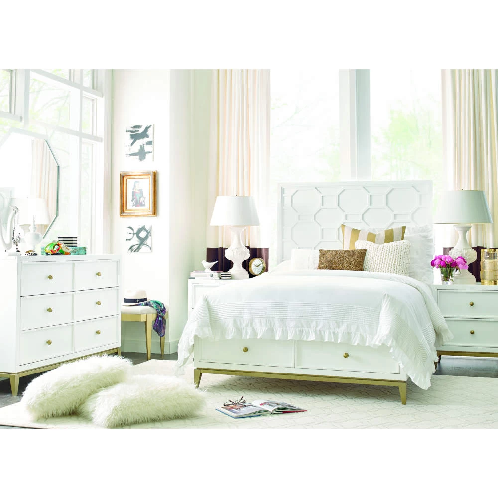 Legacy Classic Kids Chelsea By Rachel Ray Panel Twin Bed With Storage Footboard - Image 2