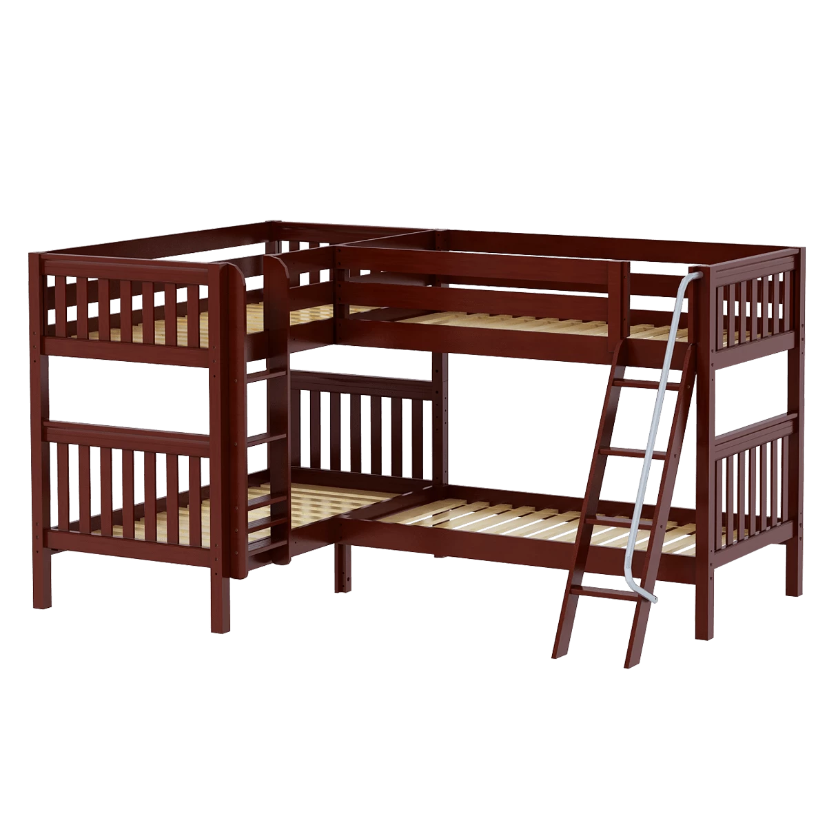 Maxtrix Twin Medium Corner Bunk Bed - Image 3