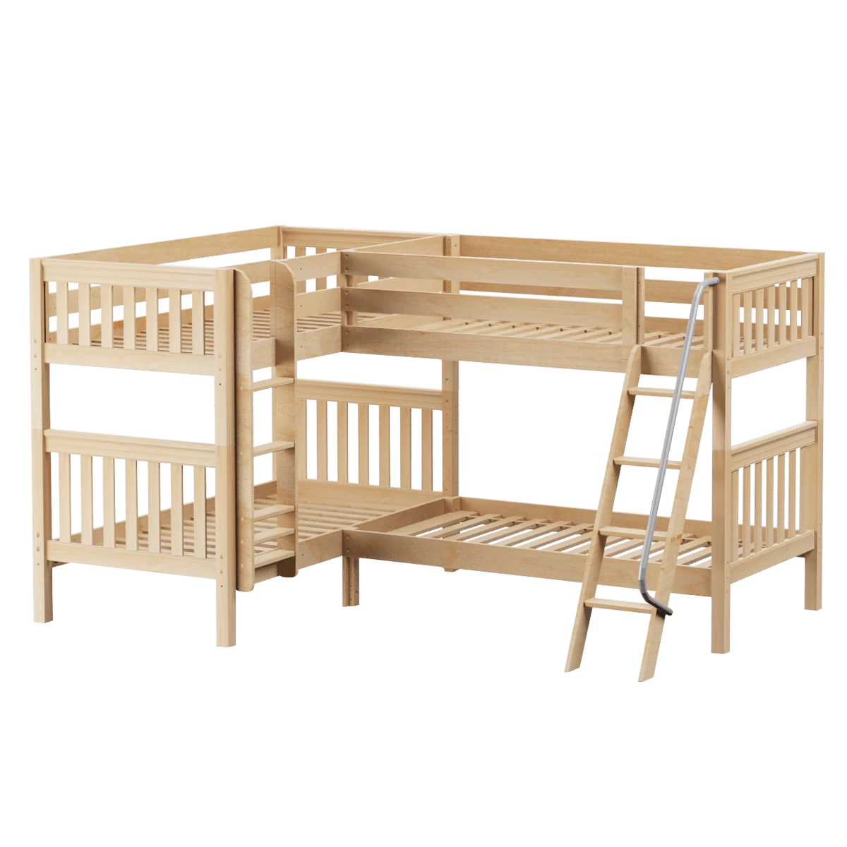 Maxtrix Twin Medium Corner Bunk Bed