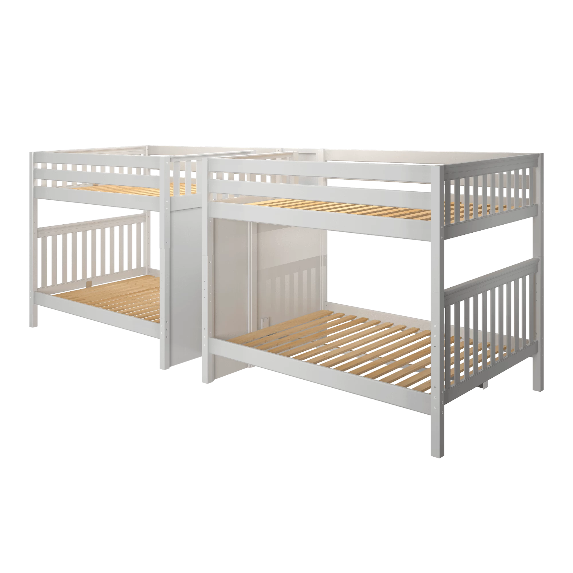 Maxtrix Queen Quadruple High Bunk Bed With Stairs - Image 2