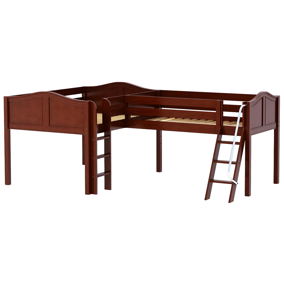 Maxtrix Twin Full Low Corner Loft Bed - Image 5