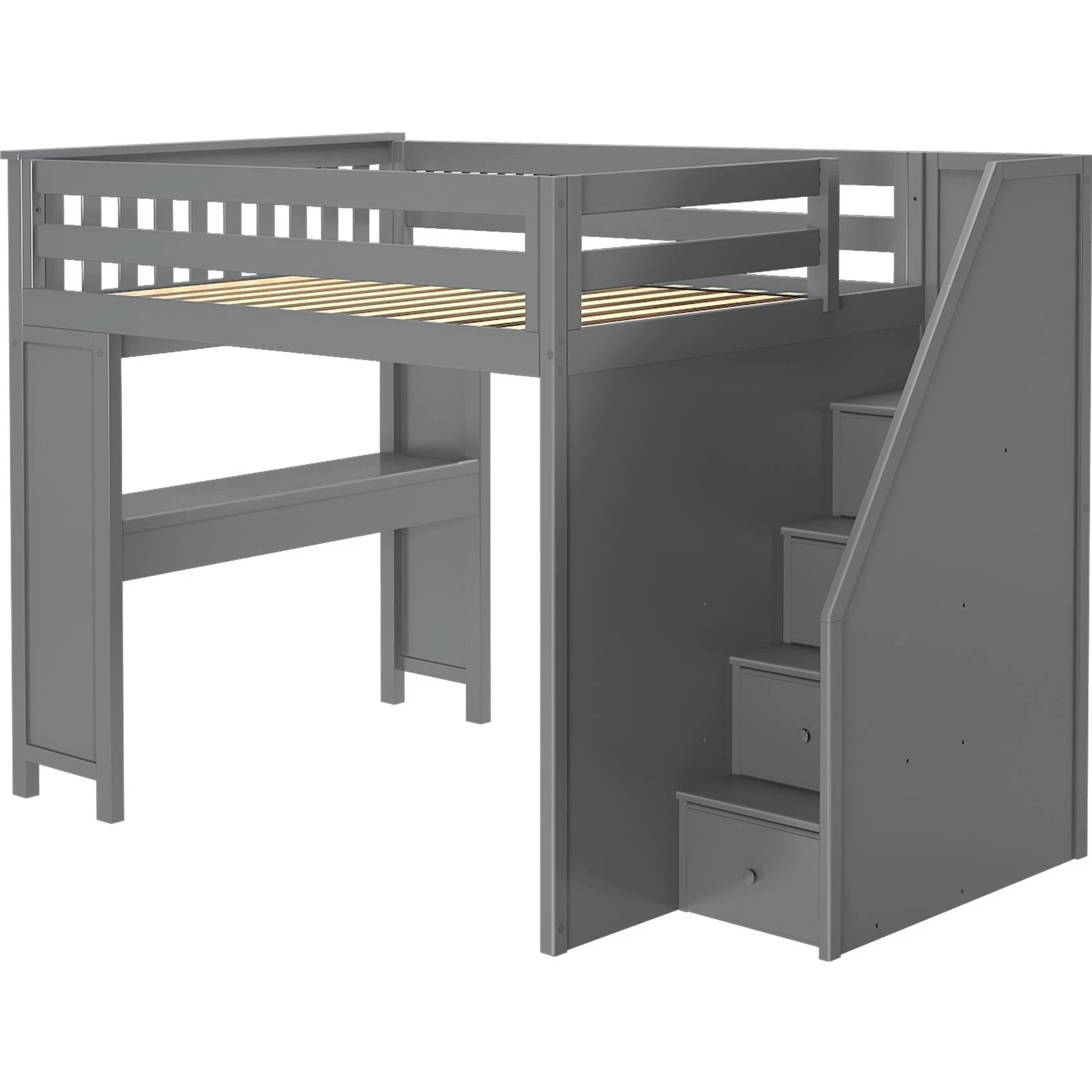 Jackpot Deluxe Fulham Full Size Loft With Staircase + Desk - Image 4