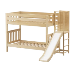Maxtrix Twin Medium Bunk Bed With Slide Platform