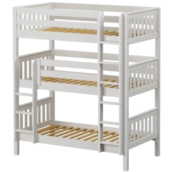 Maxtrix Twin XL Triple Bunk Bed