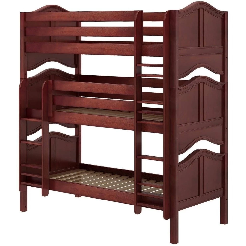 Maxtrix Twin Triple Bunk Bed With Ladder - Image 7