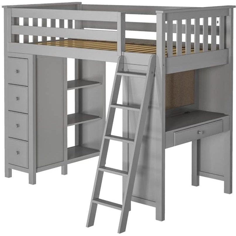 Jackpot Deluxe Kensington Loft Bed Storage Study - Image 7
