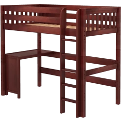 Maxtrix Twin XL High Loft Bed + Corner Desk