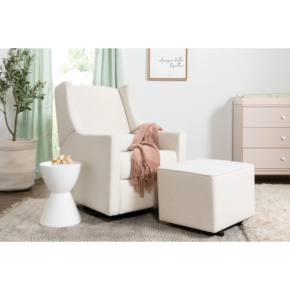 Babyletto Kiwi Gliding Ottoman - Image 4