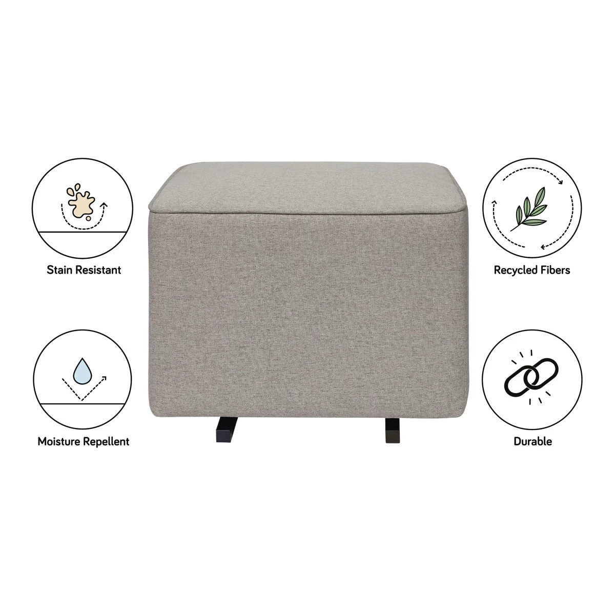Babyletto Kiwi Gliding Ottoman - Image 10