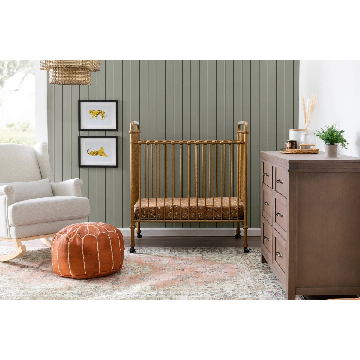 Namesake Abigail 3-in-1 Convertible Mini Crib - Image 6