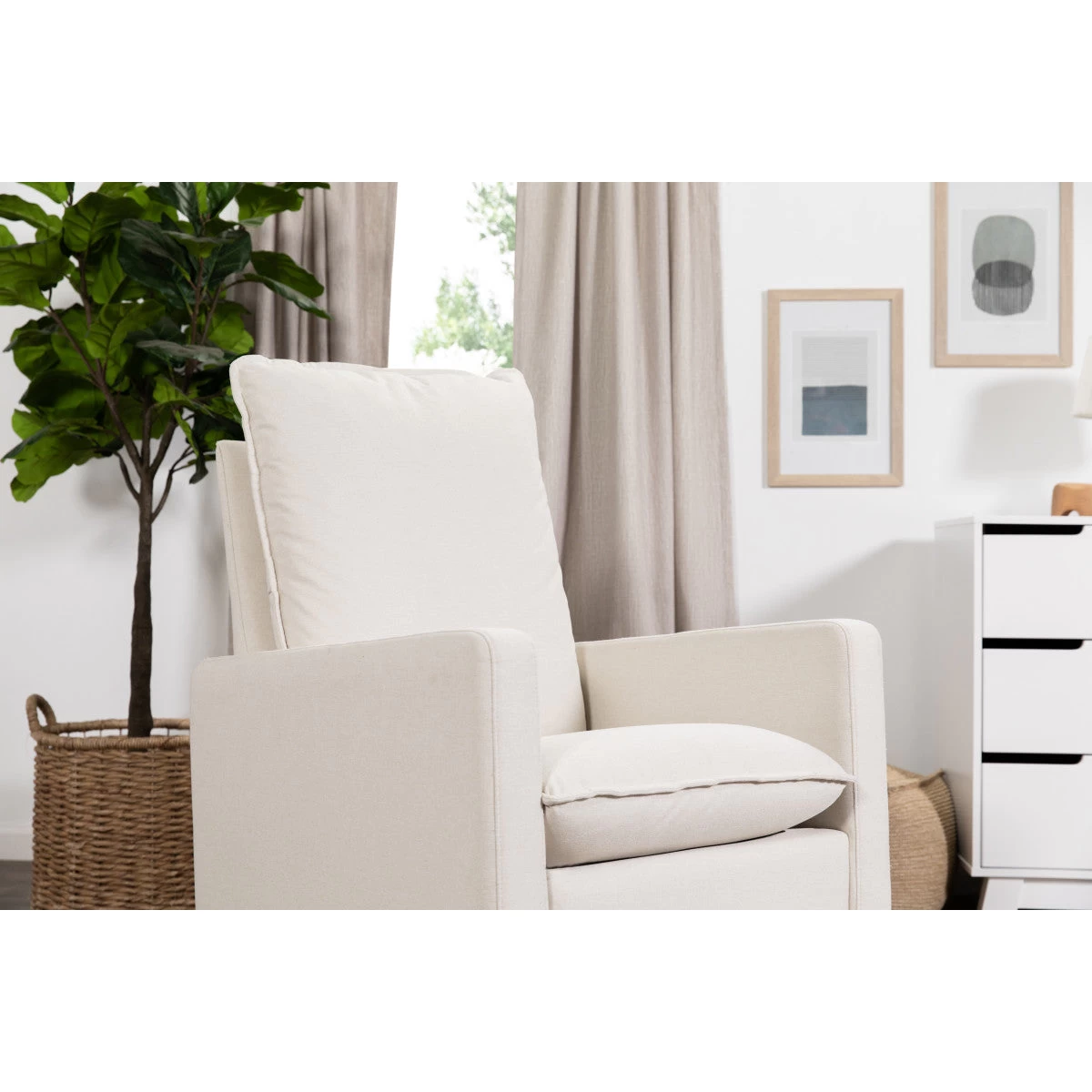 Babyletto Cali Pillowback Swivel Glider - Image 4