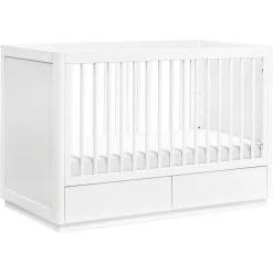 Babyletto Bento 3-in-1 Convertible Storage Crib With Toddler Bed Conversion Kit