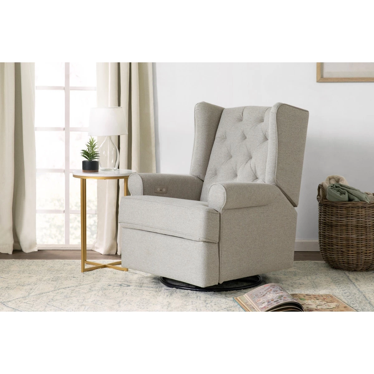 Namesake Harbour Electronic Recliner & Swivel Glider With USB Port - Image 11