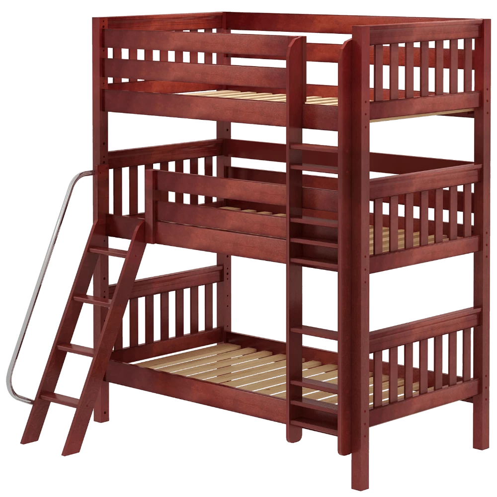 Maxtrix Twin Triple Bunk Bed With Ladder - Image 13