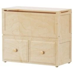 Maxtrix Stacked Toy Chest + 2-Drawer Cube