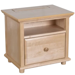 Maxtrix Nightstand With Charging Station