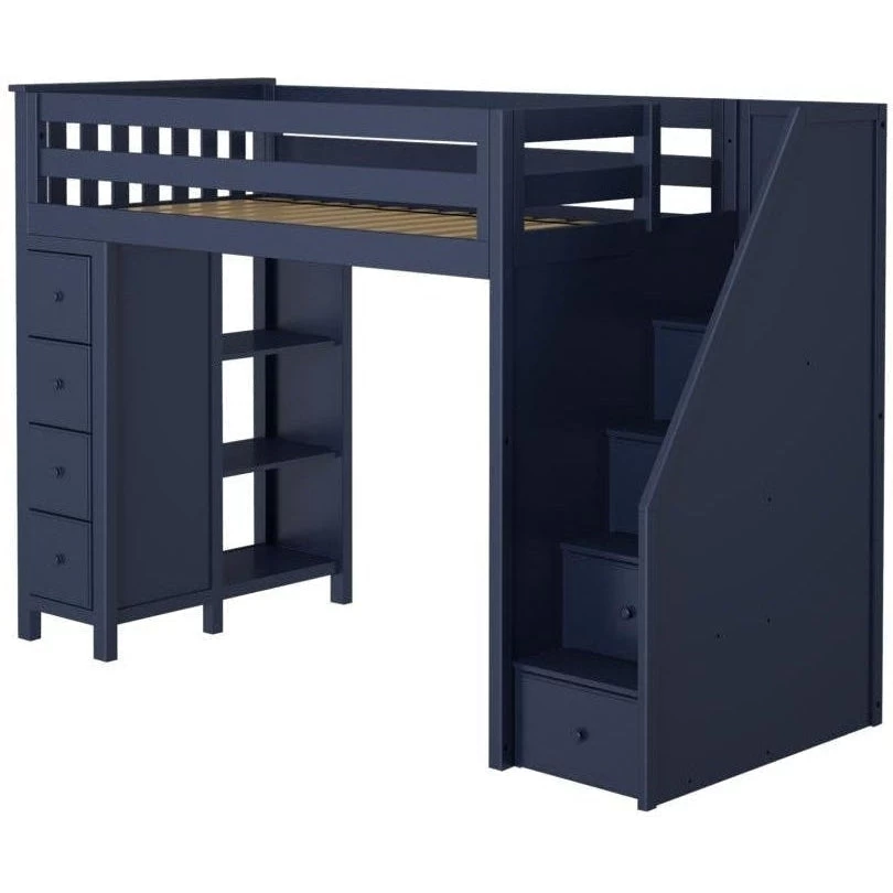 Jackpot Deluxe Oxford Staircase Loft Bed Storage - Image 3