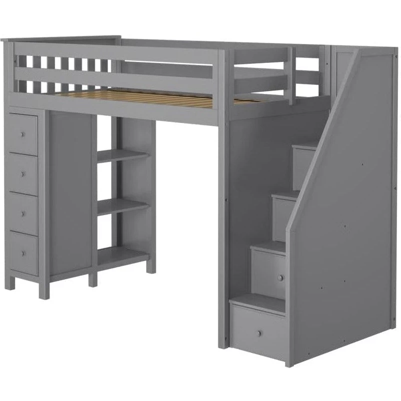 Jackpot Deluxe Oxford Staircase Loft Bed Storage - Image 6