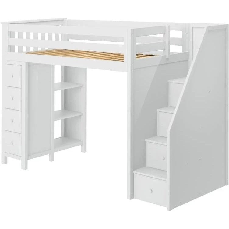 Jackpot Deluxe Oxford Staircase Loft Bed Storage - Image 2