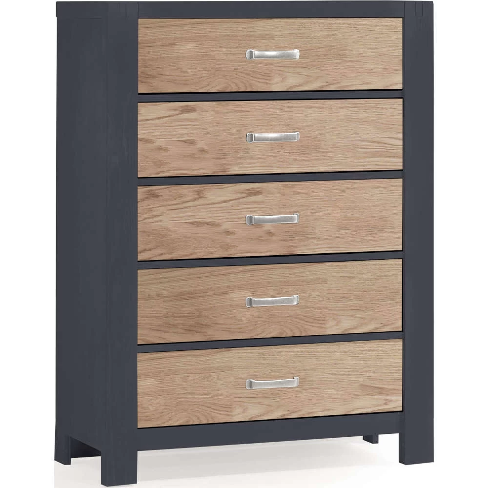 Natart Rustico Moderno 5-Drawer Dresser - Image 6