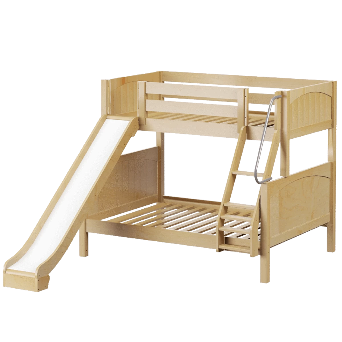 Maxtrix Twin Over Full Medium Bunk Bed + Slide - Image 10