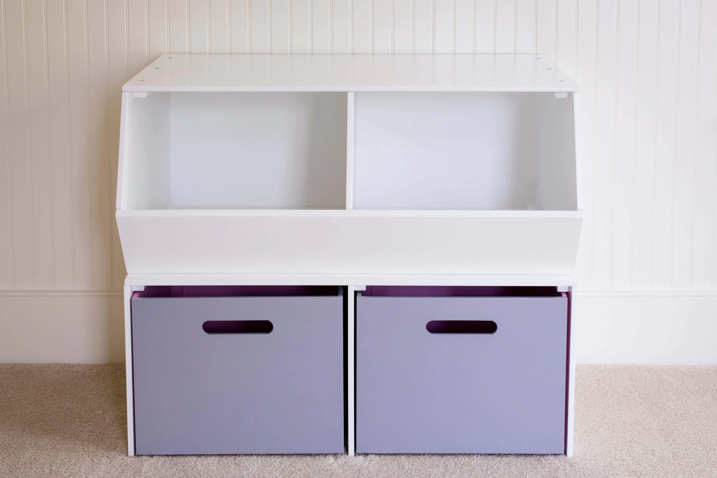 Maxtrix Stacked Cubby + Floor Hutch - Image 2