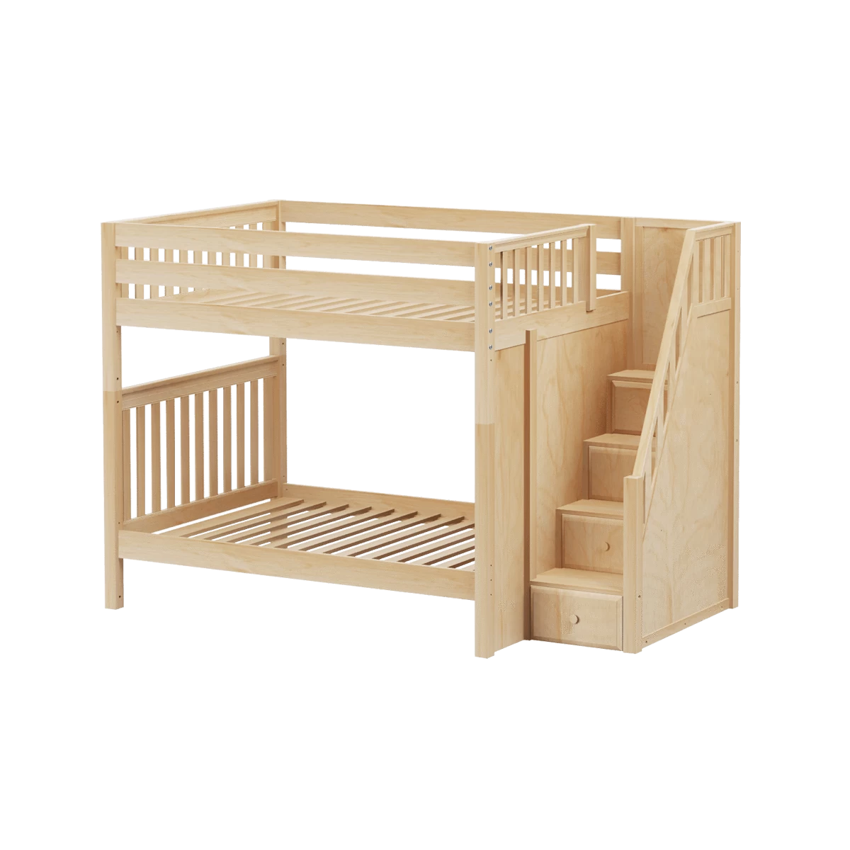 Maxtrix Full High Bunk Bed With Stairs - Image 5