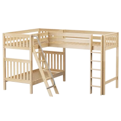 Maxtrix Twin XL High Corner Loft Bunk Bed