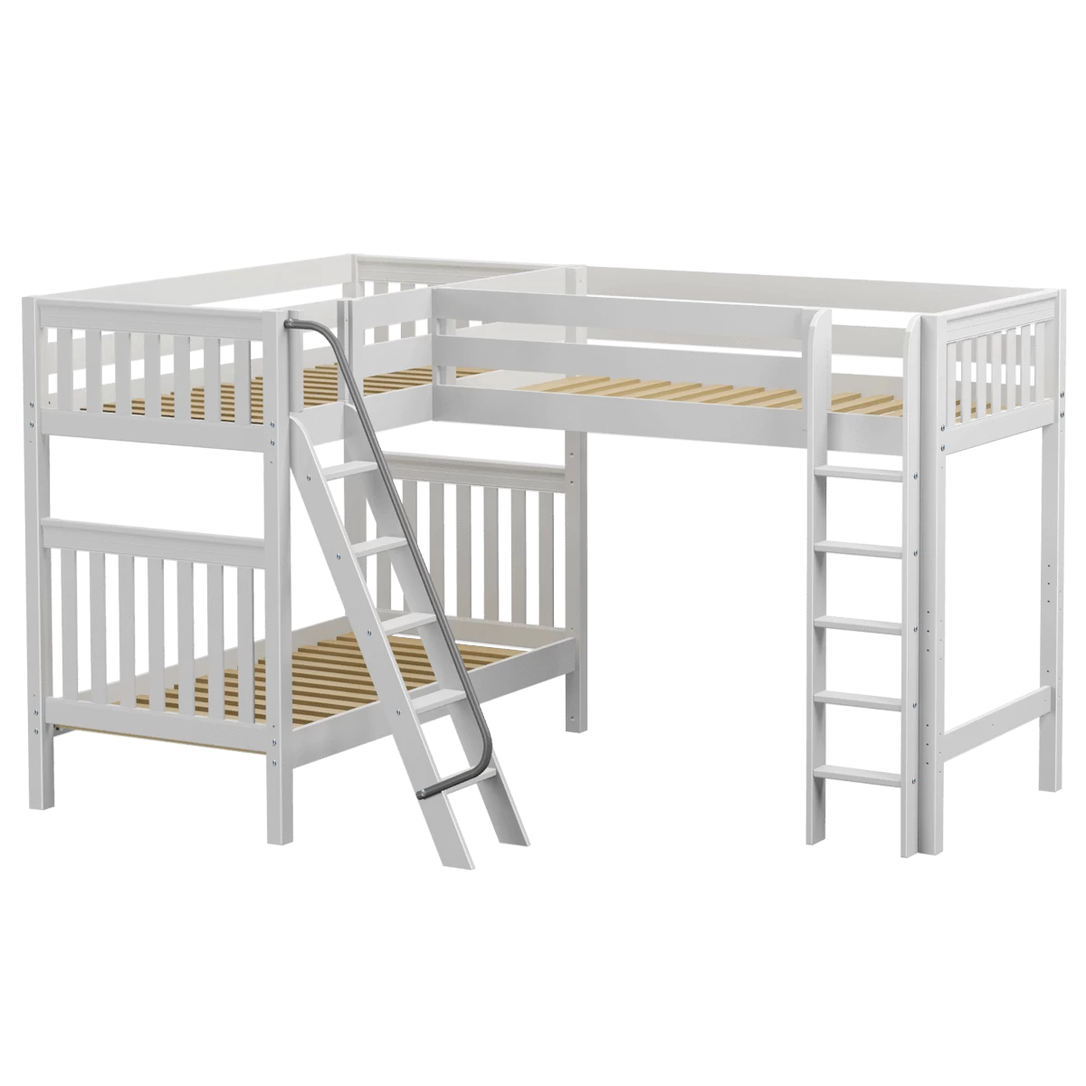 Maxtrix Twin XL High Corner Loft Bunk Bed - Image 6