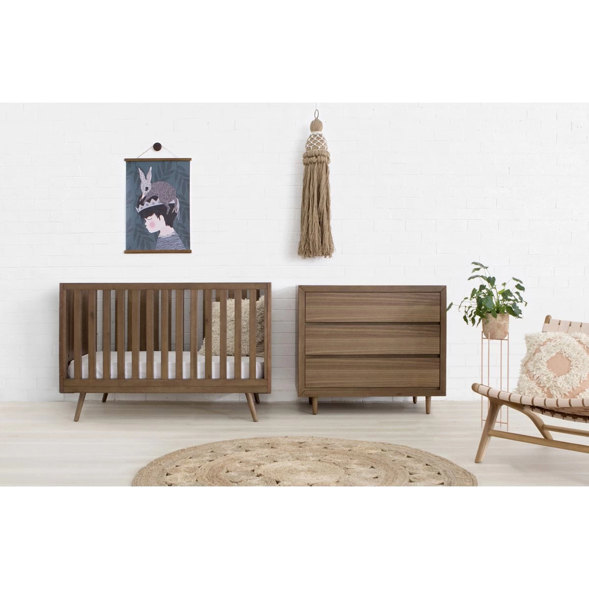 Ubabub Nifty Timber 3-In-1 Crib - Image 9