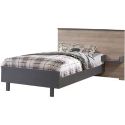 Tulip Urban Twin Bed Conversion Rail Kit 39" + Low-Profile Footboard 39"