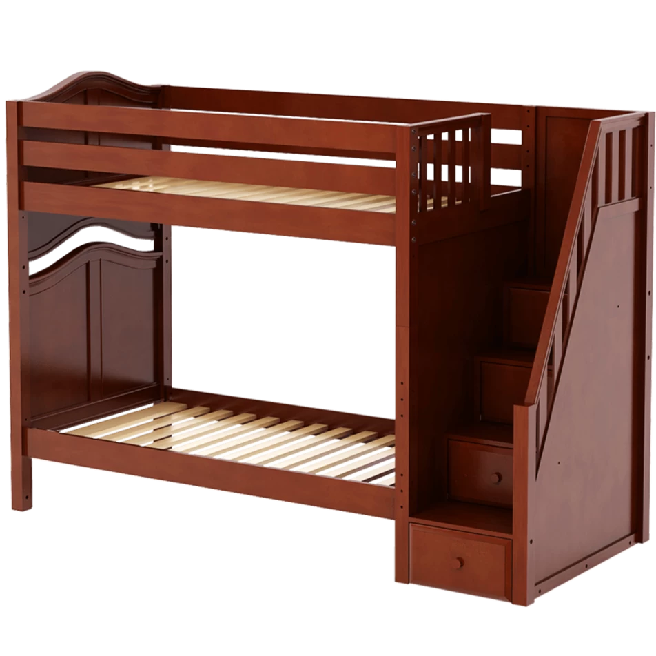 Maxtrix Twin High Bunk Bed With Stairs - Image 9