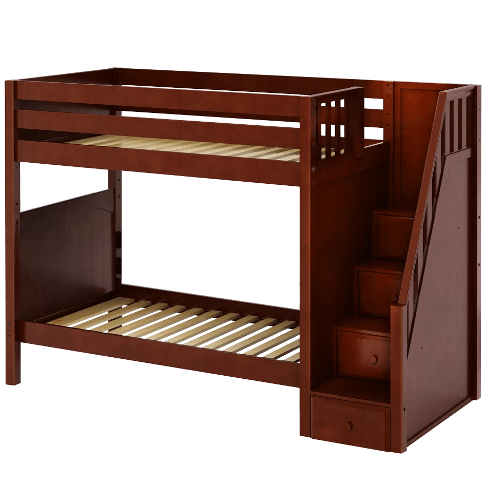 Maxtrix Twin High Bunk Bed With Stairs - Image 8