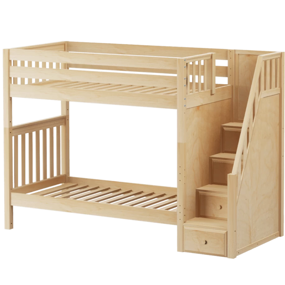 Maxtrix Twin High Bunk Bed With Stairs - Image 5