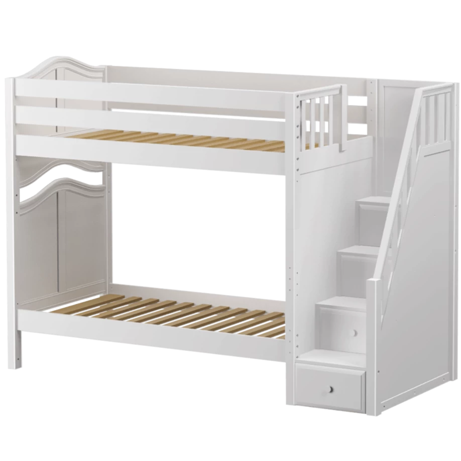 Maxtrix Twin High Bunk Bed With Stairs - Image 6