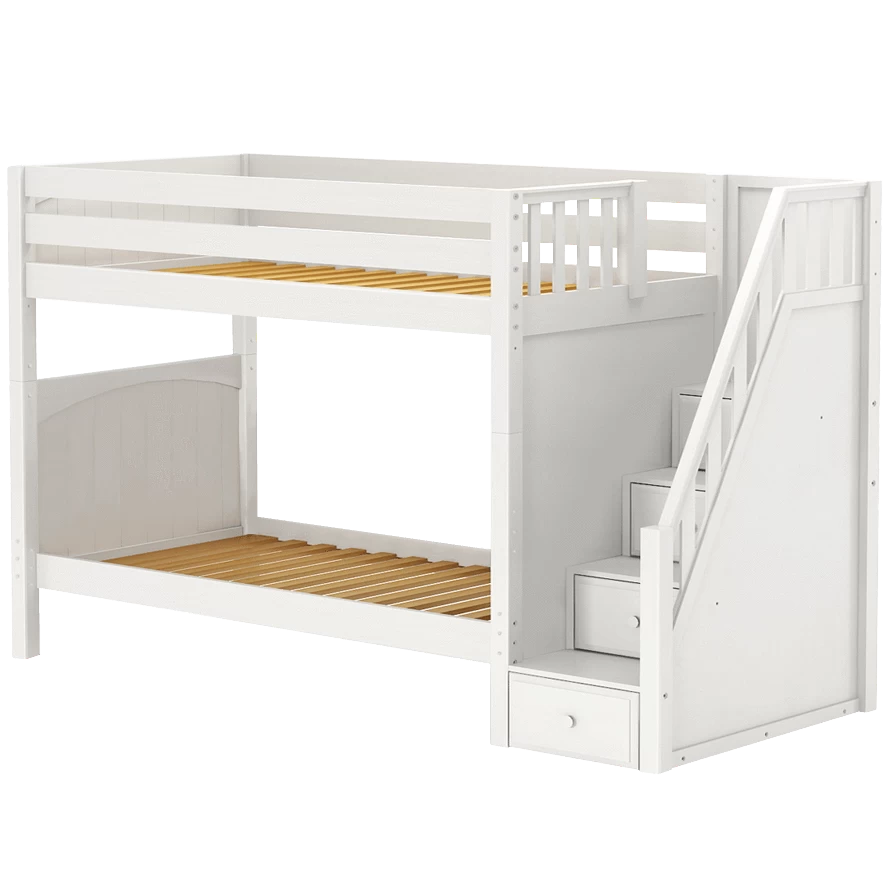 Maxtrix Twin High Bunk Bed With Stairs - Image 7