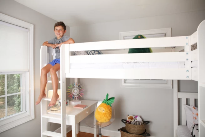 Maxtrix Twin XL High Corner Loft Bunk Bed - Image 2