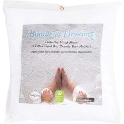 Bundle Of Dreams Organic Cotton Fitted Crib Sheet